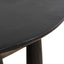 Ex Display - CST10427-NI 45cm Round Side Table - Full Black
