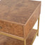 CST10429-NI 50cm Square Bedside Table - Natural