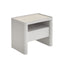 CST10539-IG Glass Top Bedside Table - Warm Grey
