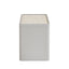 CST10539-IG Glass Top Bedside Table - Warm Grey