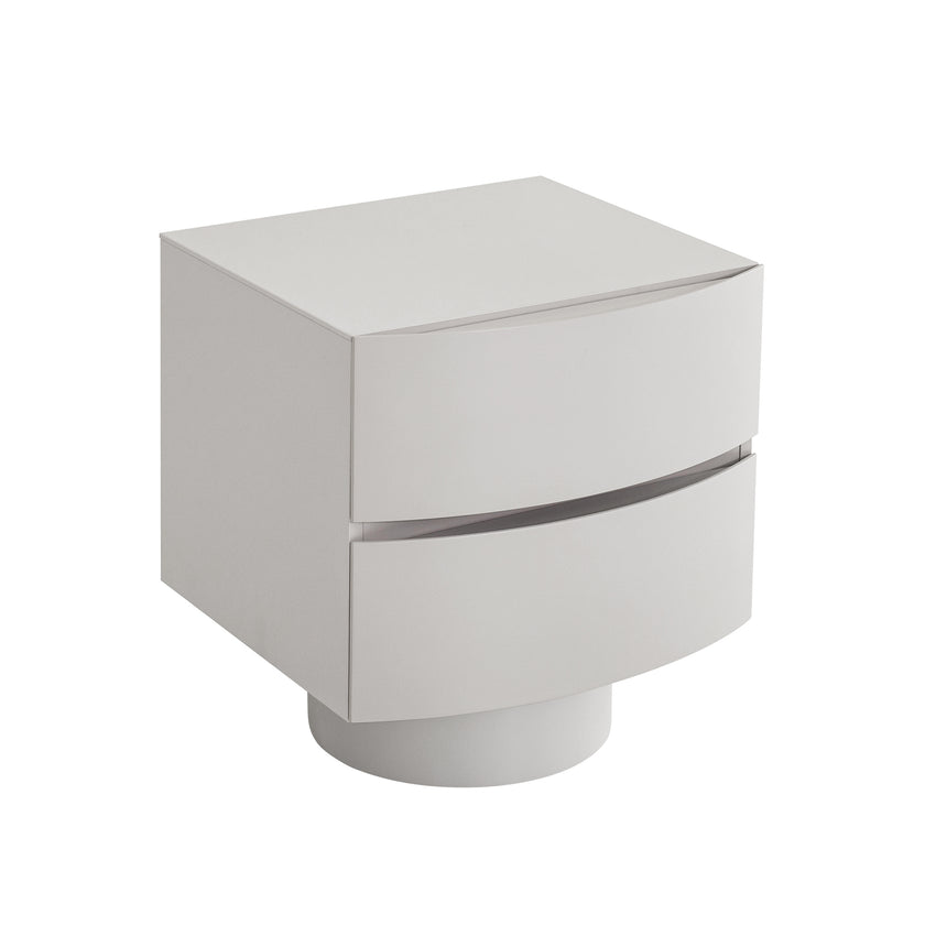 CST10540-IG Bedside Table - Warm Grey