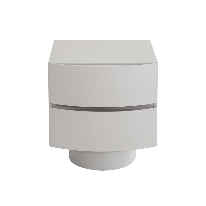 CST10540-IG Bedside Table - Warm Grey
