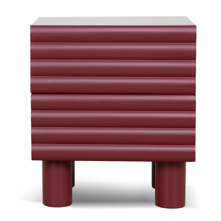Ex Display - CST10592-KD 48cm Bedside Table - Red