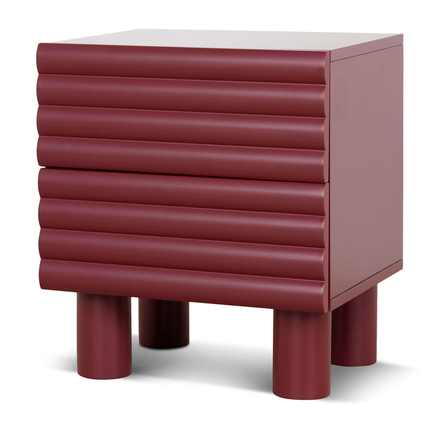 Ex Display - CST10592-KD 48cm Bedside Table - Red