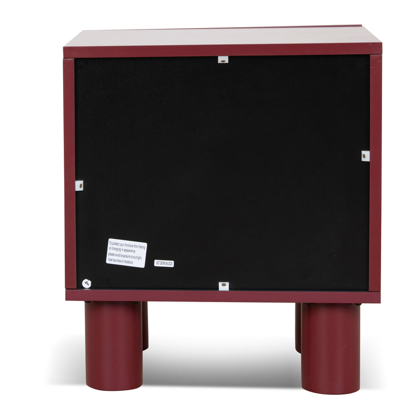 Ex Display - CST10592-KD 48cm Bedside Table - Red