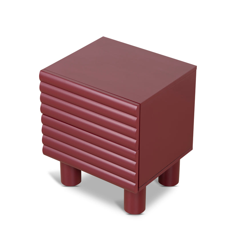 Ex Display - CST10592-KD 48cm Bedside Table - Red
