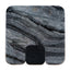 Ex Display - CST10613-MK 40cm Marble Side Table - Black
