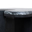 Ex Display - CST10613-MK 40cm Marble Side Table - Black