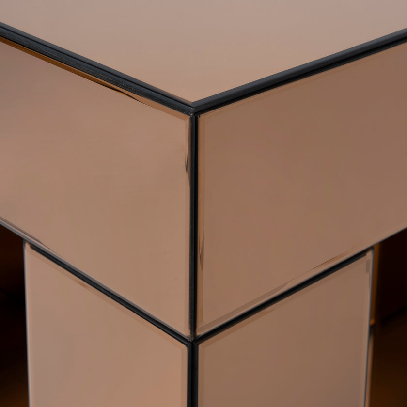 CST10661-MK 45cm Square Bedside Table - Natural