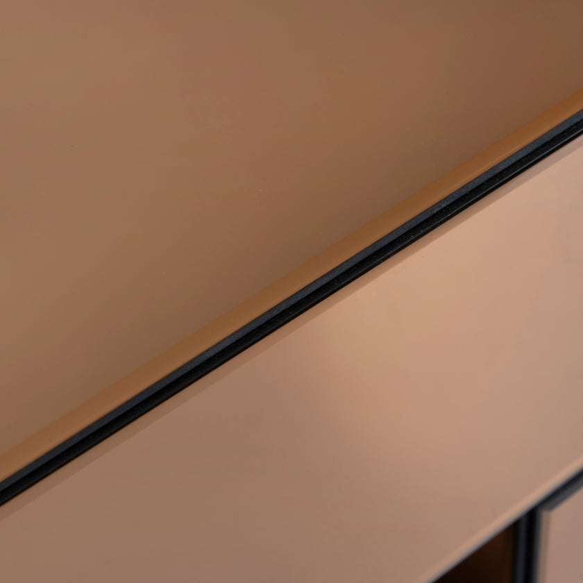 CST10661-MK 45cm Square Bedside Table - Natural