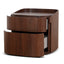 CST10957-IG Bedside Table - Walnut
