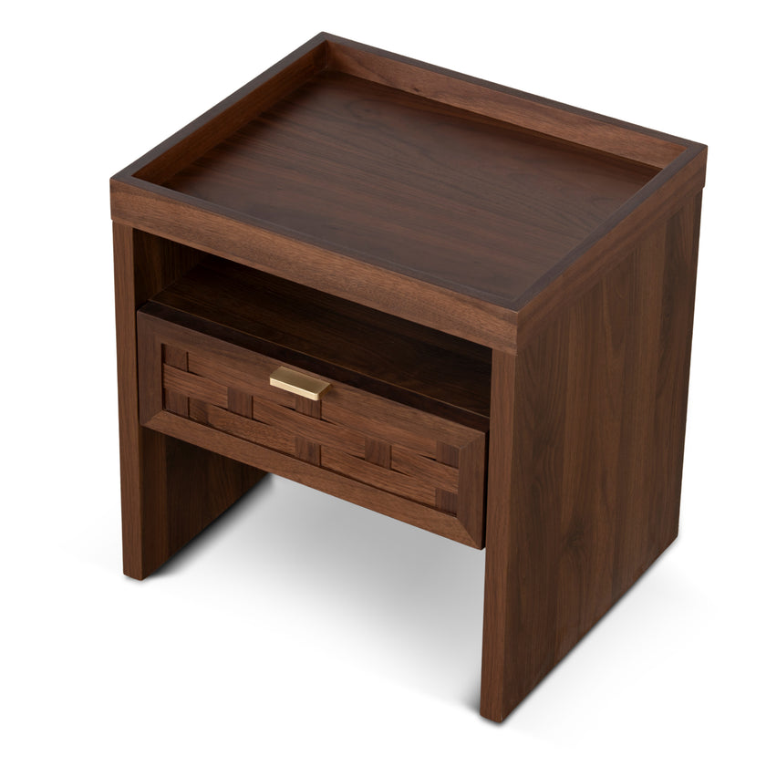 CST10972-IG Bedside Table - Walnut