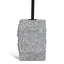 CST10980-NY 45cm Matte Black Side Table - Faceted Granite Marble