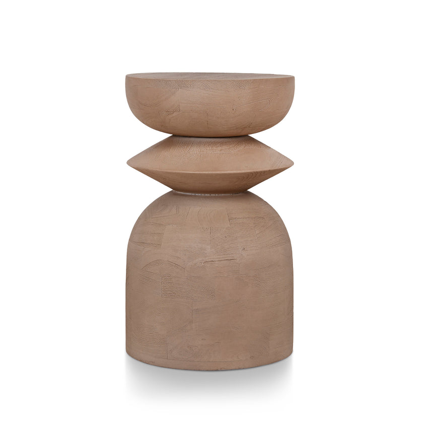 CST12039-RB 30cm Side Table - Natural