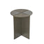CST12065-BC 38cm Round Side Table - Stainless Steel