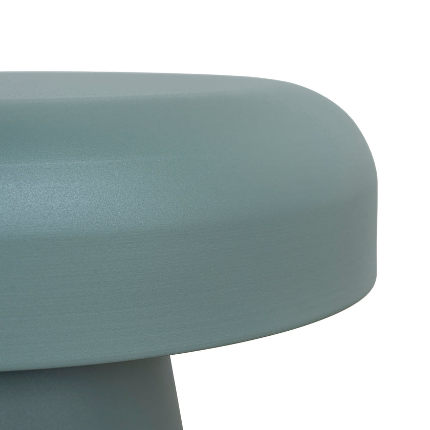 CST12067-BC 40cm Round Side Table - Sage Green