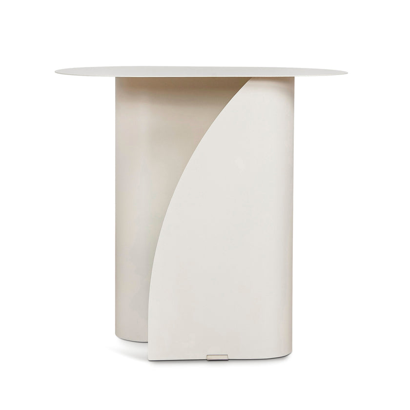 CST12070-BC 50cm Side Table - Ivory White