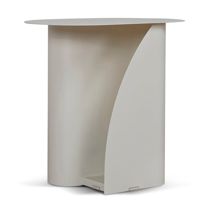 CST12070-BC 50cm Side Table - Ivory White
