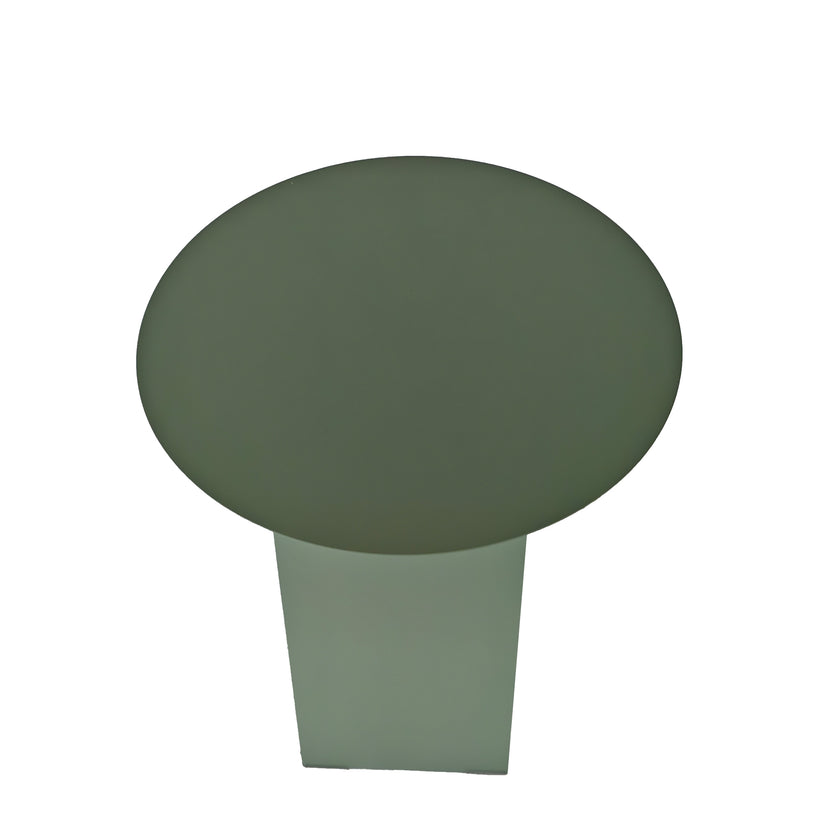 CST12073-BC 38cm Round Side Table - Sage Green