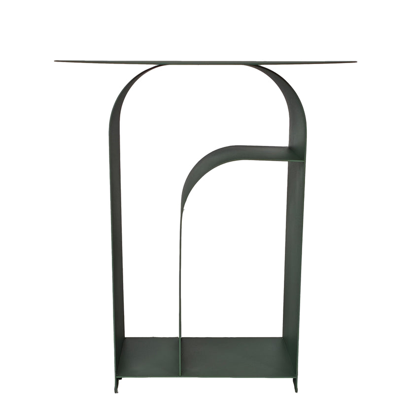 CST12073-BC 38cm Round Side Table - Sage Green