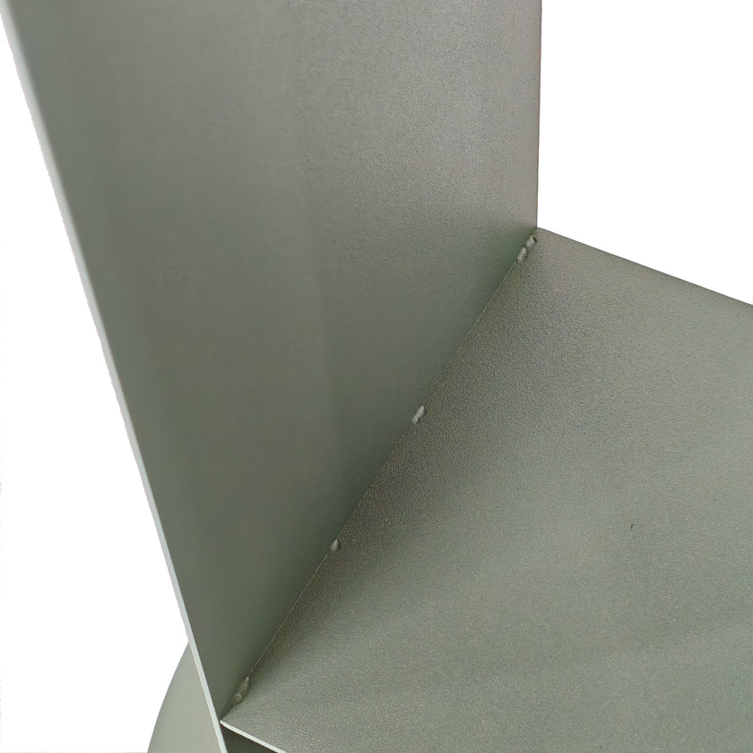 CST12073-BC 38cm Round Side Table - Sage Green