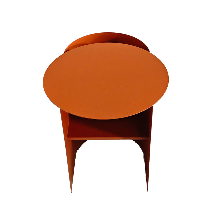 CST12074-BC 38cm Side Table - Terracotta