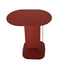 CST12078-BC 45cm Side Table - Burgundy Red