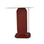 CST12078-BC 45cm Side Table - Burgundy Red