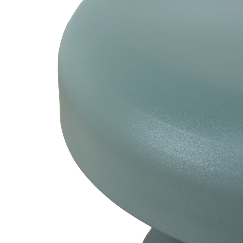 CST12080-BC 40cm Round Side Table - Derbo Sage Green