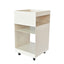 CST12082-BC 35cm Square Side Table - Ivory White
