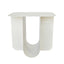 CST12085-BC 45cm Side Table - Ivory White