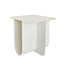 CST12085-BC 45cm Side Table - Ivory White