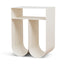 CST12088-BC 35.5cm Side Table - Ivory White