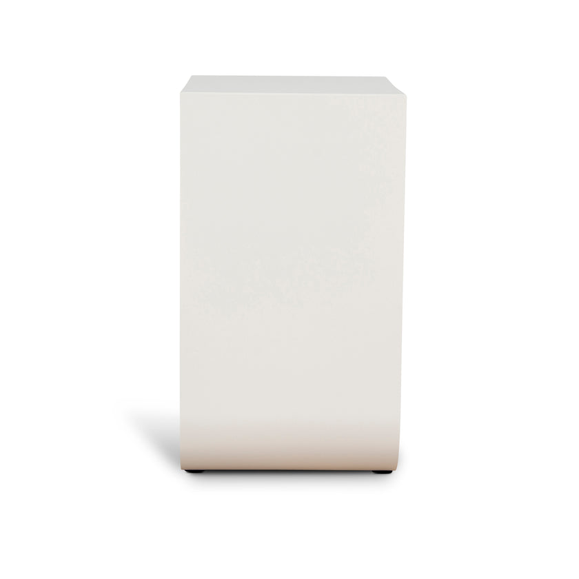 CST12088-BC 35.5cm Side Table - Ivory White