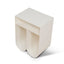 CST12088-BC 35.5cm Side Table - Ivory White