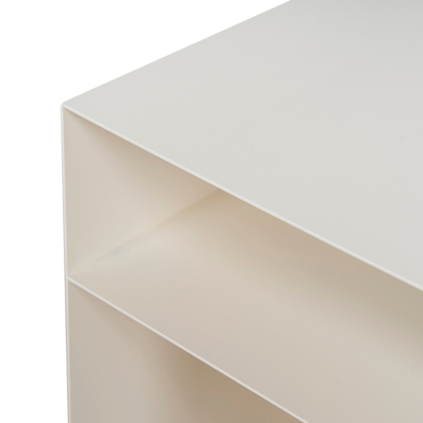 CST12088-BC 35.5cm Side Table - Ivory White