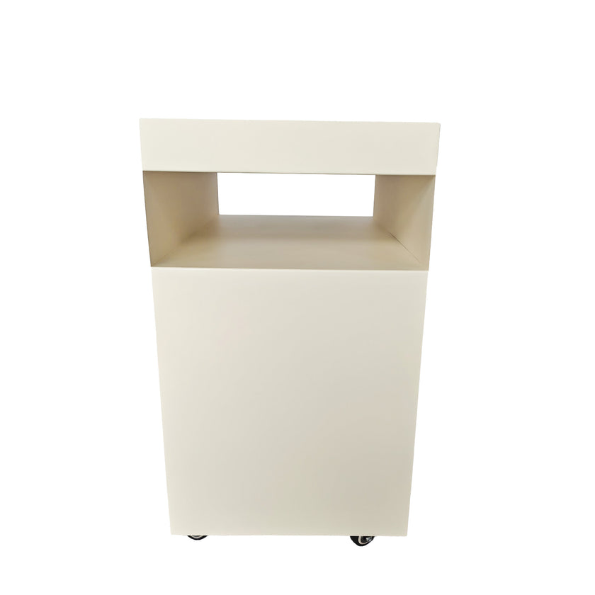 CST12095-BC 60cm Side Table - Ivory White