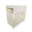 CST12095-BC 60cm Side Table - Ivory White