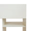 CST12095-BC 60cm Side Table - Ivory White