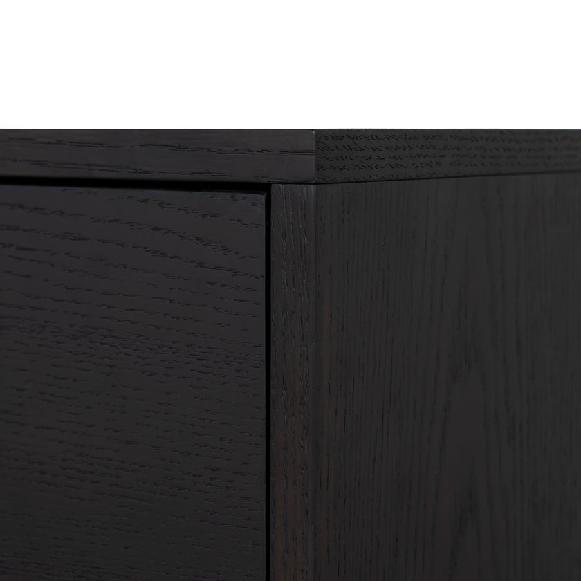 CST12098-BB 55cm Bedside Table - Dark Walnut