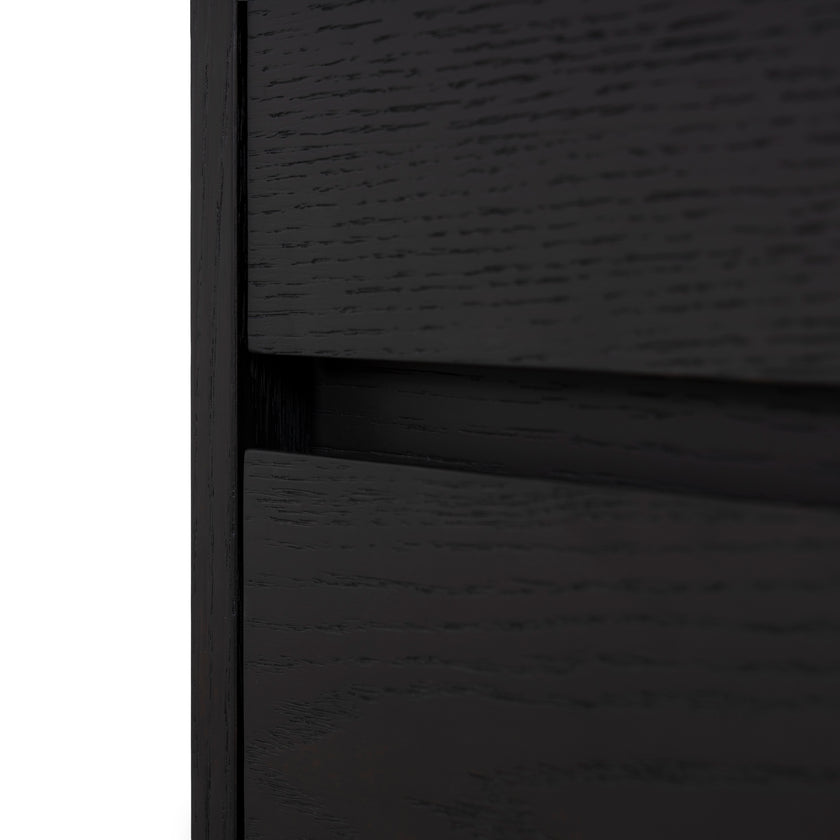 CST12098-BB 55cm Bedside Table - Dark Walnut