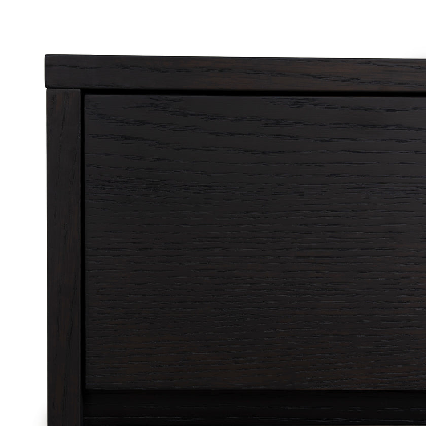CST12098-BB 55cm Bedside Table - Dark Walnut
