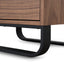 CST12099-BB 55cm Bedside Table - Walnut