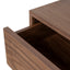 CST12099-BB 55cm Bedside Table - Walnut