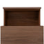 CST12099-BB 55cm Bedside Table - Walnut