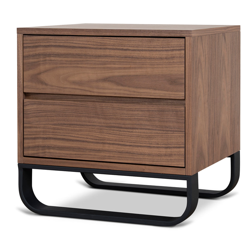 CST12099-BB 55cm Bedside Table - Walnut