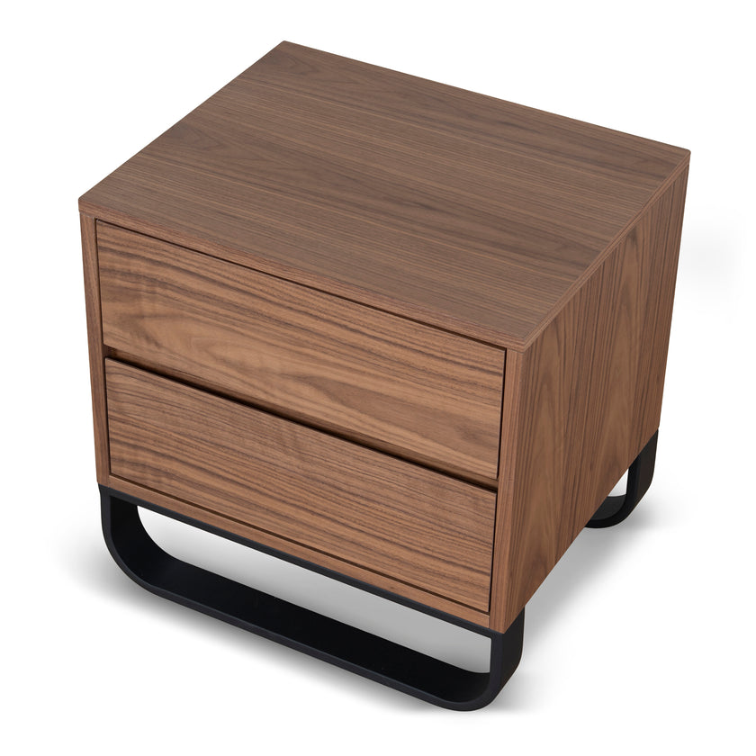 CST12099-BB 55cm Bedside Table - Walnut