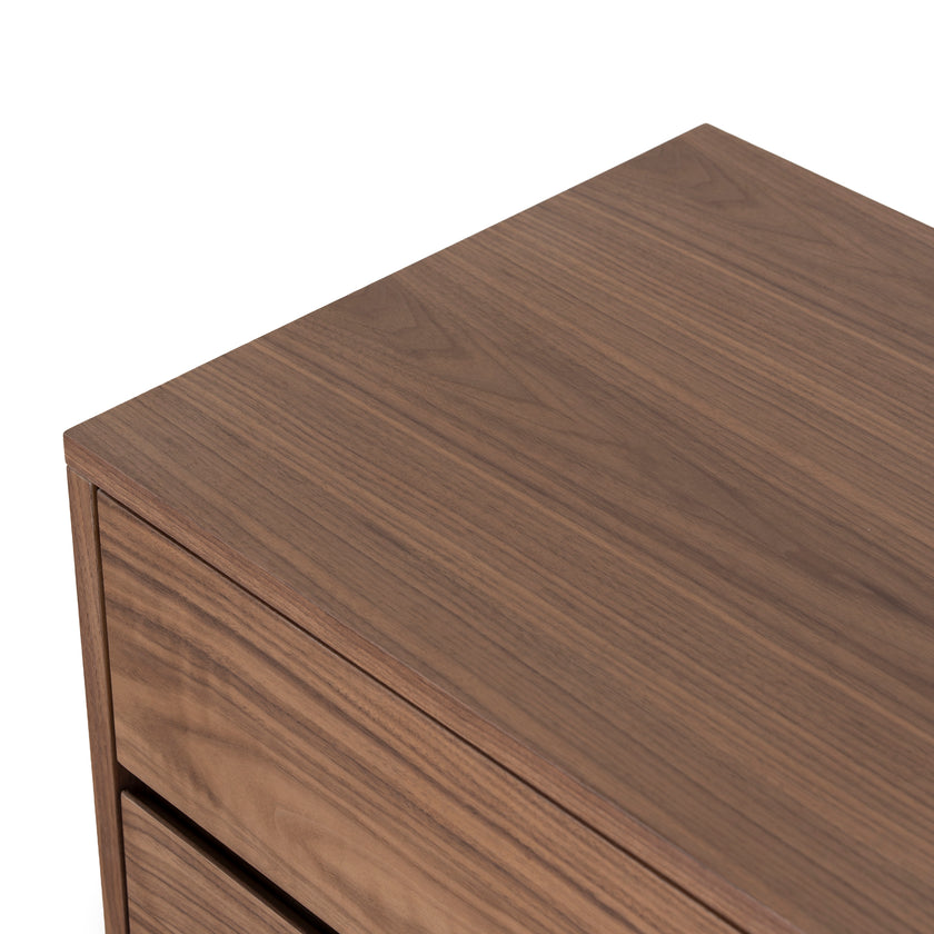 CST12099-BB 55cm Bedside Table - Walnut