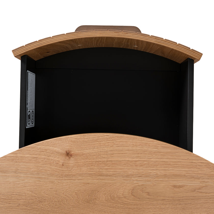 CST12109-VN Bedside Table - Knotty Oak