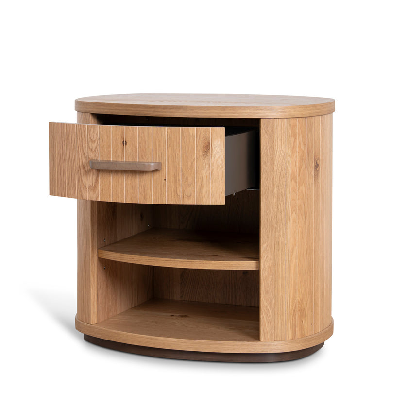 CST12109-VN Bedside Table - Knotty Oak